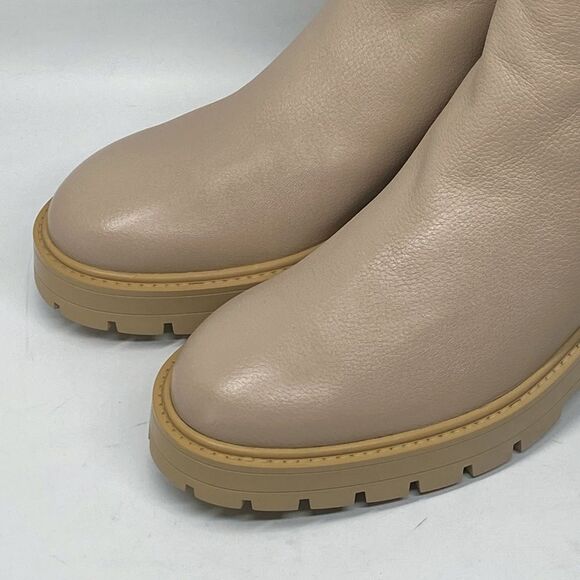 Aquazzura Saint Honore Leather Combat Booties size 40 - Picture 6 of 15